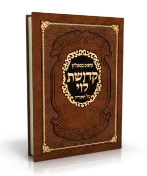 עיונים בספה''ק קדושת לוי-לרכישה מוקדמת